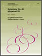 Symphony #40, Movement #4 Woodwind Quintet, opt. bass clarinet cover